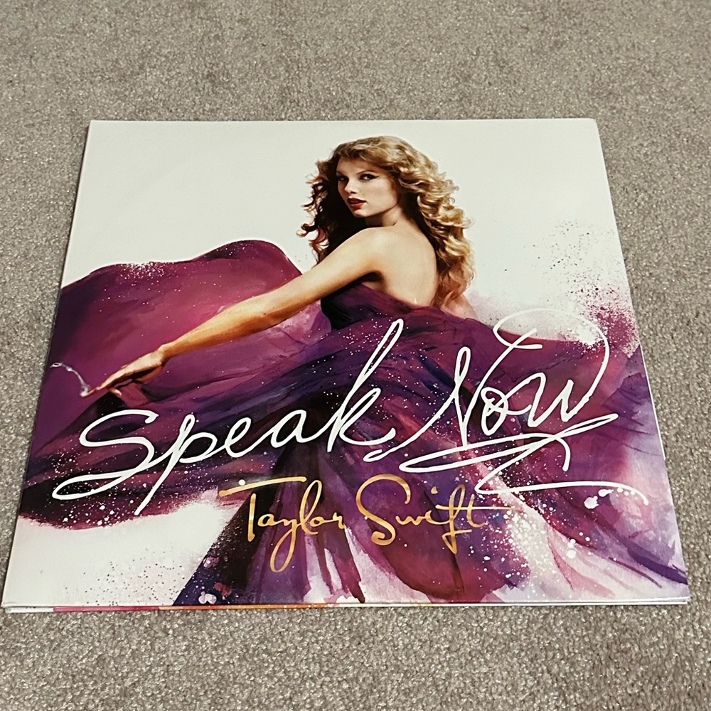Speak Now original vinyl record